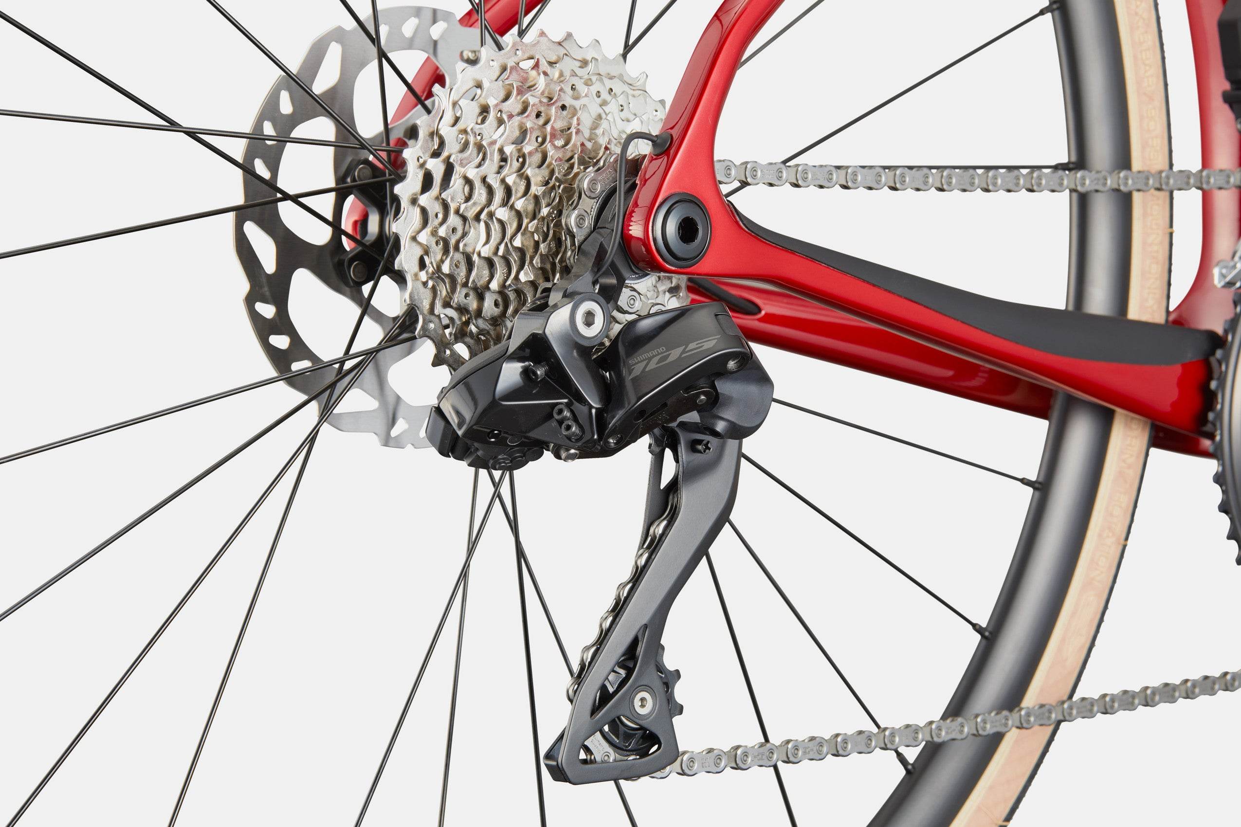 Synapse Carbon 4 - Metallic Red - Suburban Ski and Bike