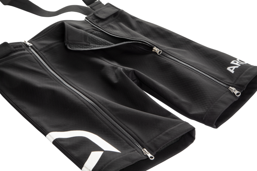 Adult A Team Black Kat Side Zip Training Shorts