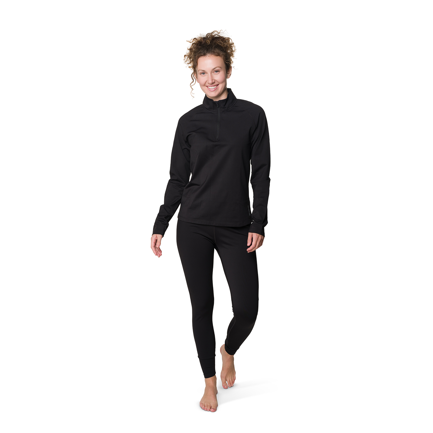 Hot Chillys Women's Micro-Elite XT Zip-T Base Layer Top