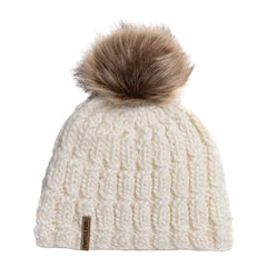 Turtle Fur Merino Wool Fifi Faux Fur Pom Hat
