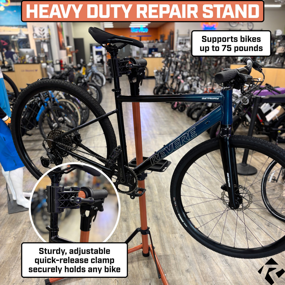 Revere Bike Repair Stand with Storage Bag
