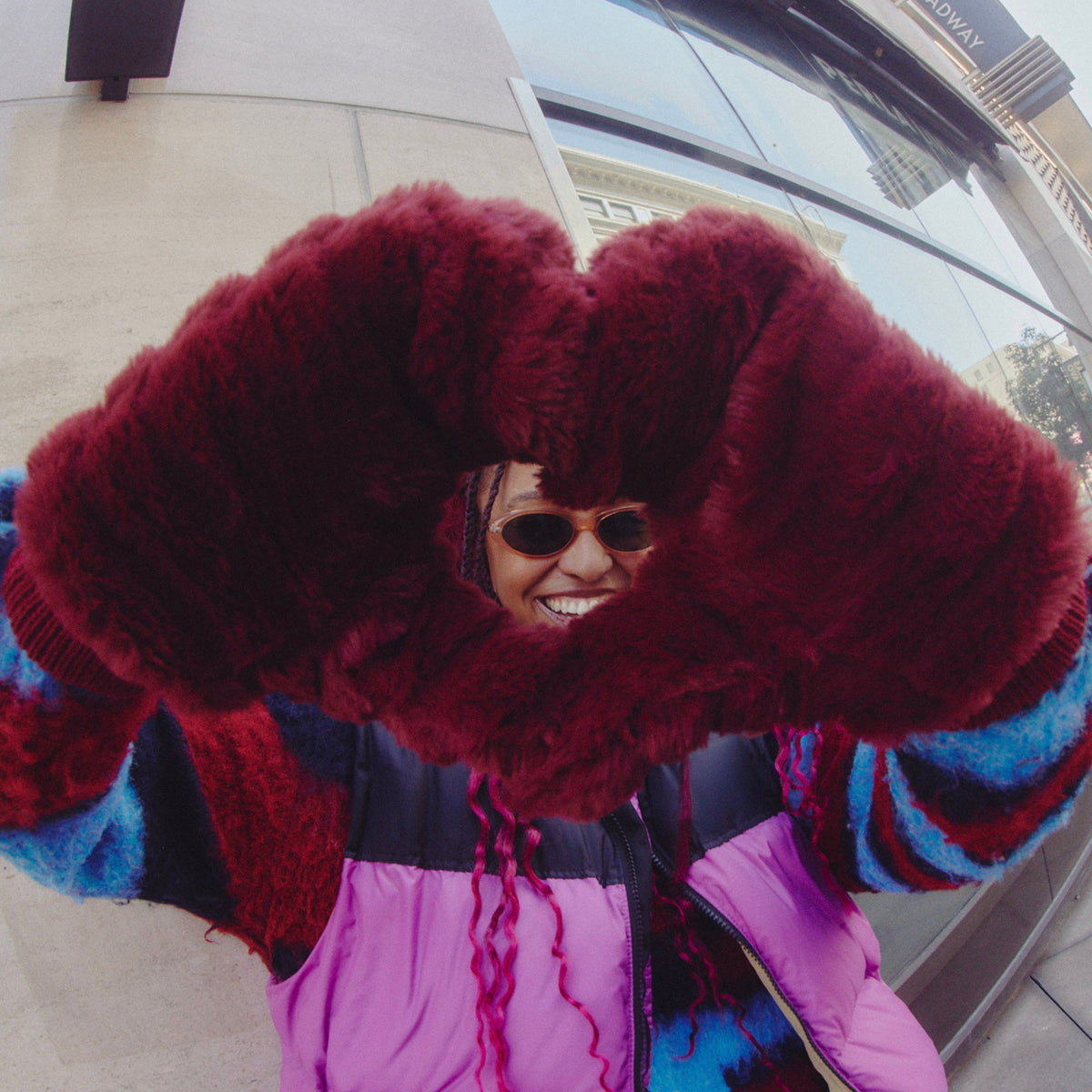 Turtle Fur Women's Faux Fur Mittens