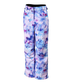 Women's Rainbow Print Insulated Ski Pants