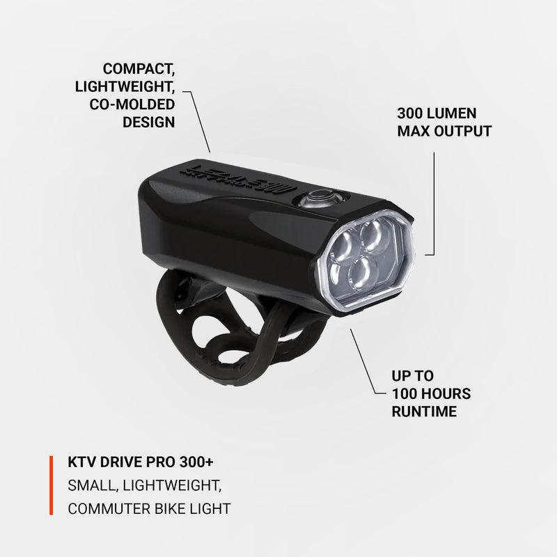 KTV Drive Pro 300+ Front Bike Light