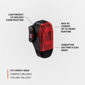 KTV Drive+ Rear Bike Light
