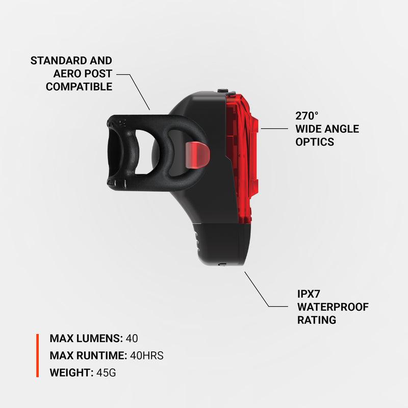 KTV Drive+ Rear Bike Light