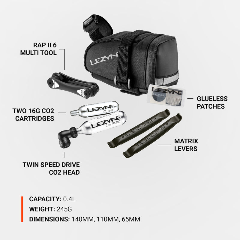 M-Caddy C02 Complete Saddle Bag Repair Kit