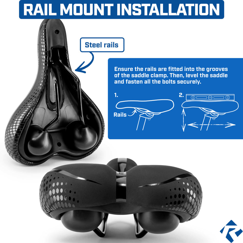 Revere Touring Memory Foam Bike Saddle