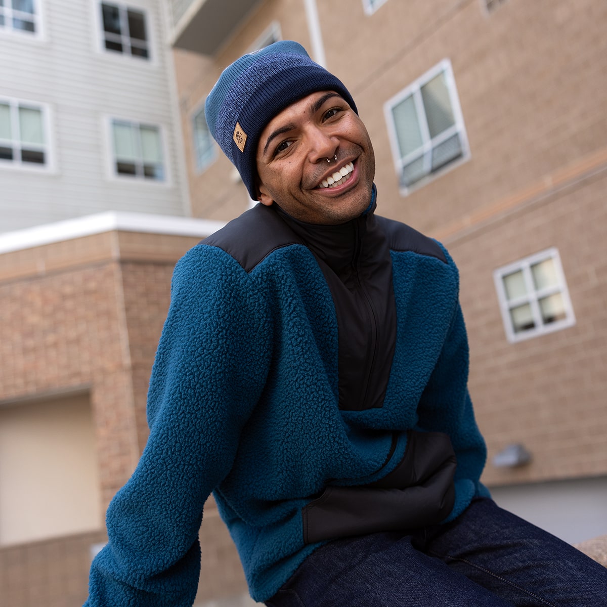 Ocean Ragg Wool BTV Beanie