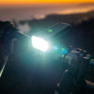 Lezyne Macro Drive 1400+ / Strip Drive Pro 400+ Front and Rear Bike Light Set
