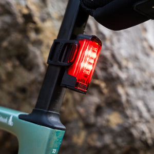 Lezyne Macro Drive 1400+ / Strip Drive Pro 400+ Front and Rear Bike Light Set