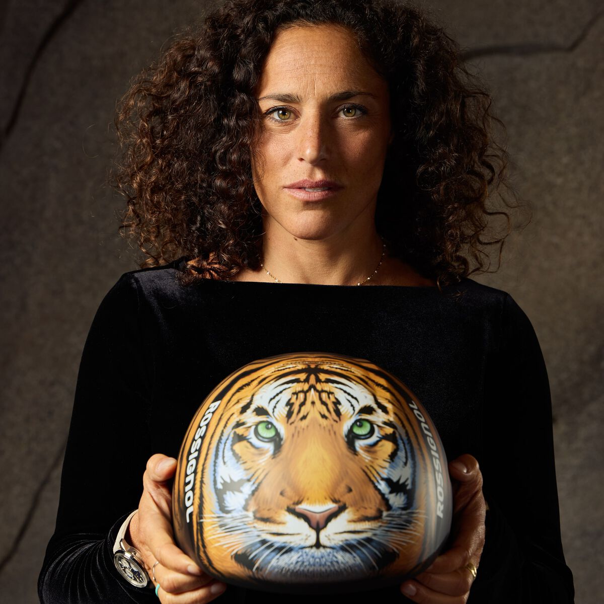 Hero Giant FIS Tiger Ski Race Helmet