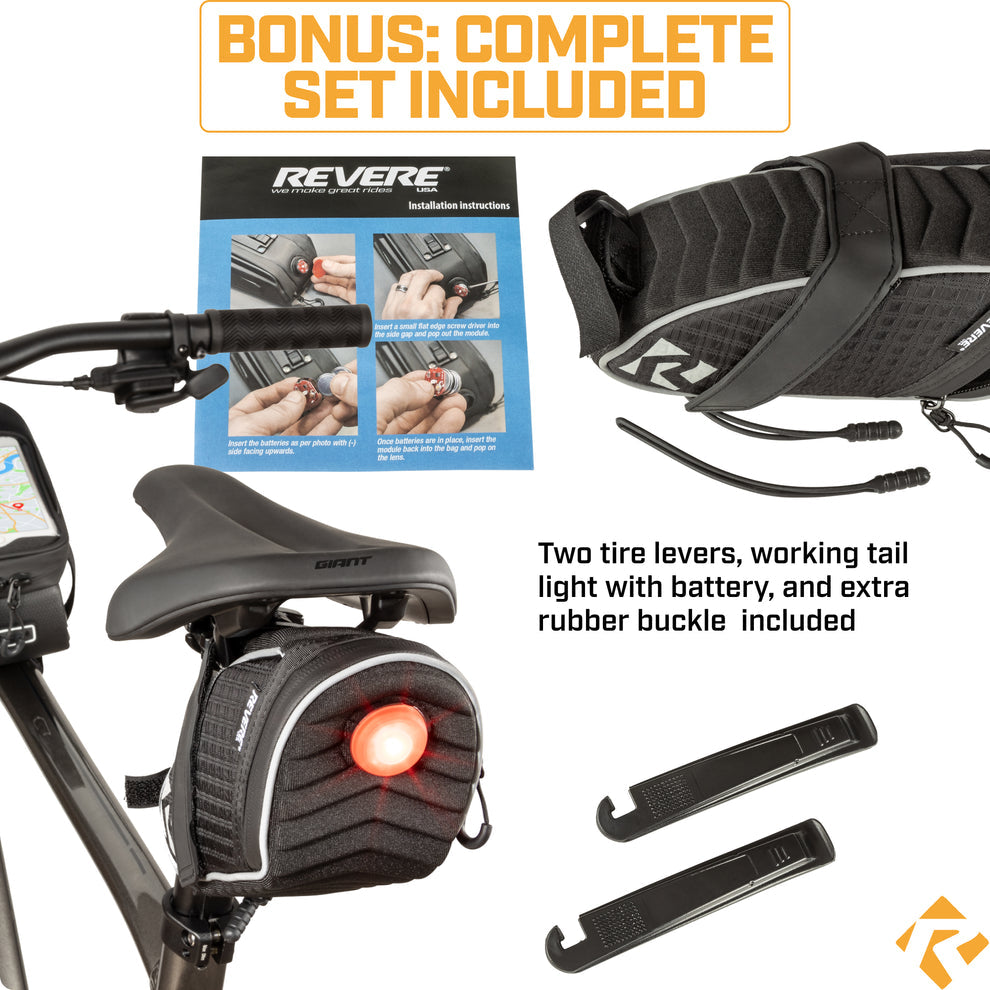 Revere Aero Saddle Bag