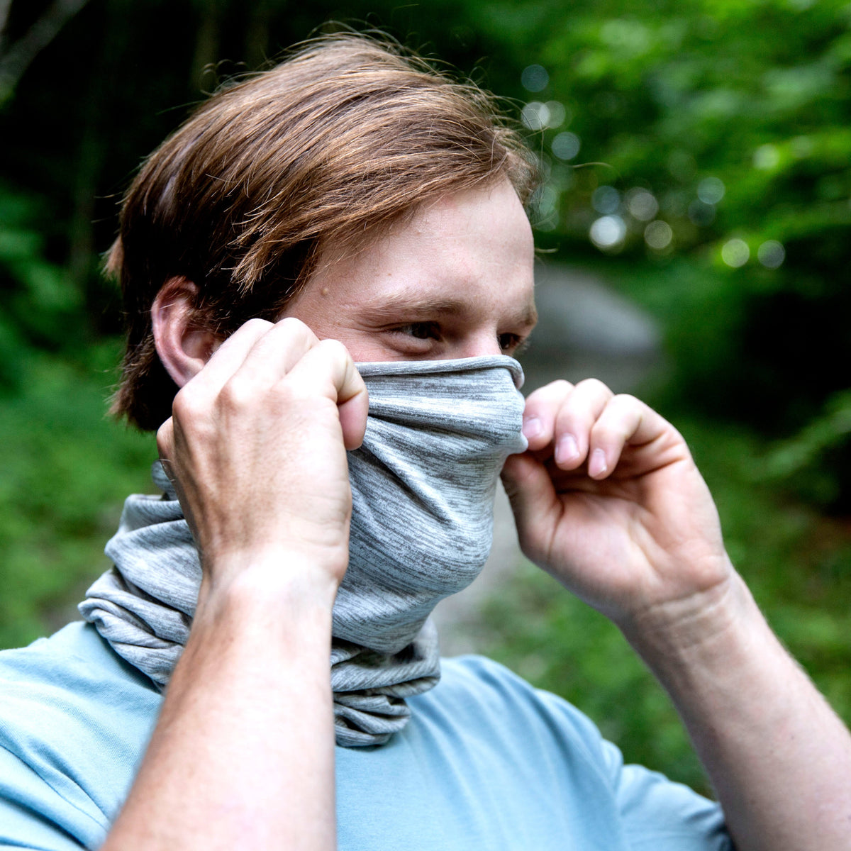 Comfort Stria Tube Neck Gaiter