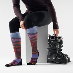 Smartwool Women's Zero Cushion Over-the-Calf Ski & Snowboard Socks