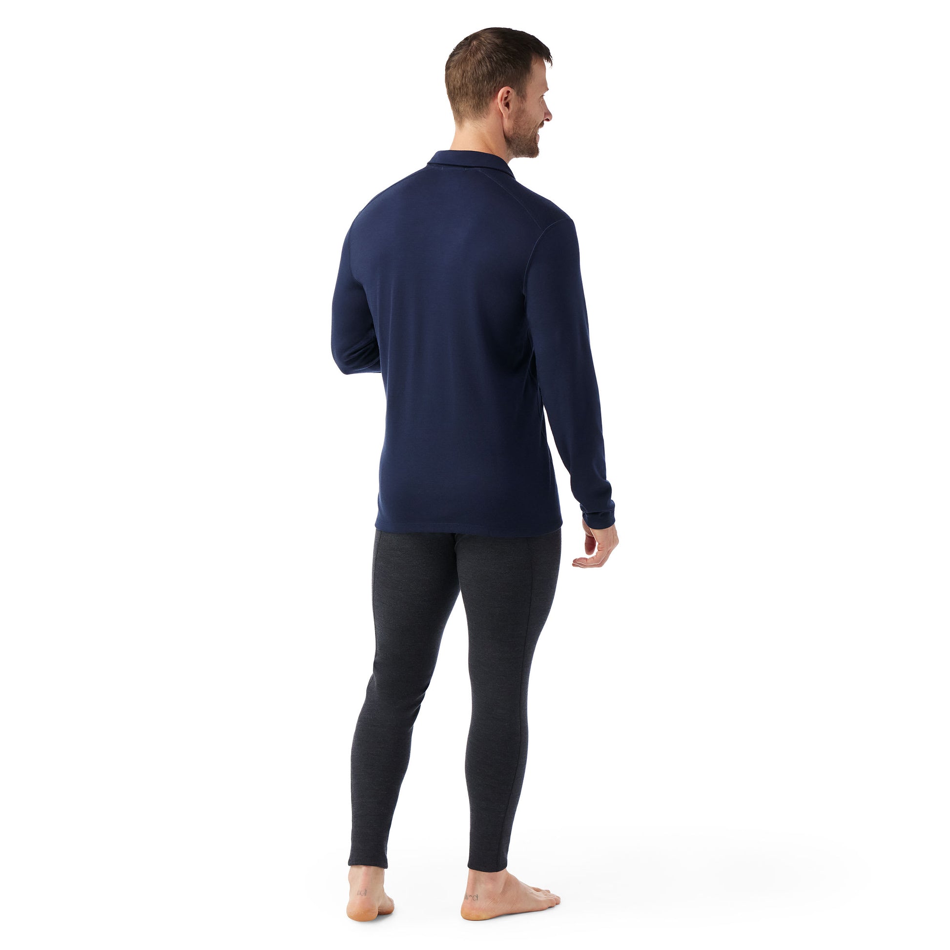 Men's Classic Thermal Merino Base Layer 1/4 Zip
