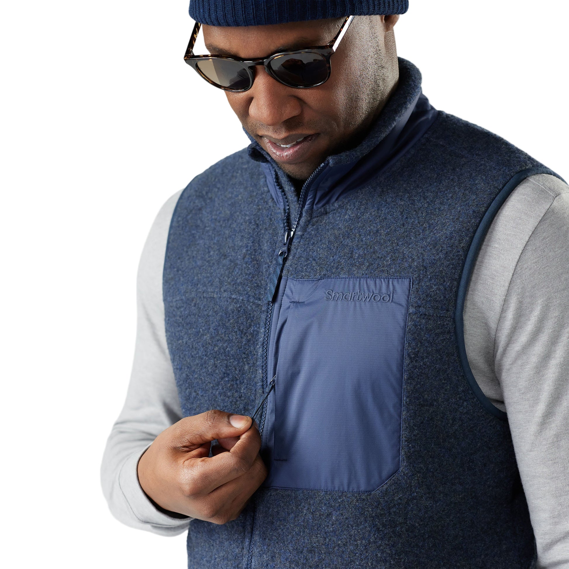 Men's Second Cut Fleece Vest