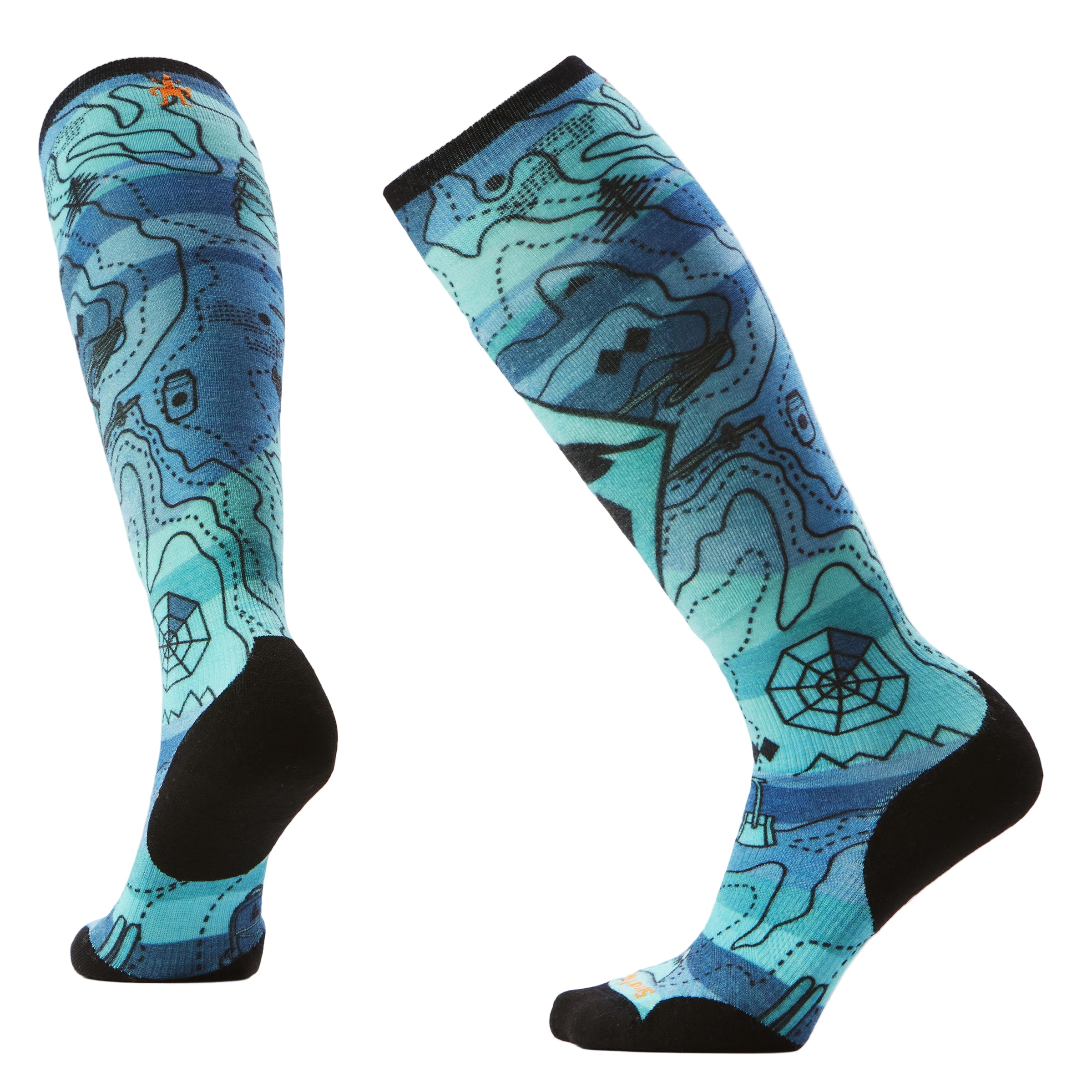 Women's Ski Targeted Cushion Over-the-Calf Socks