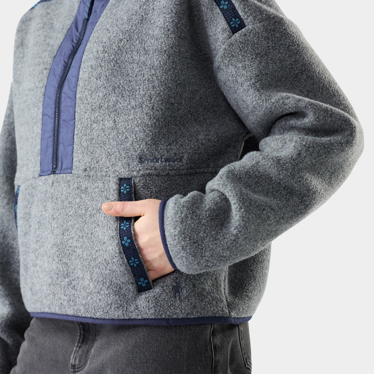 Smartwool Women's Second Cut Half Zip Fleece Pullover