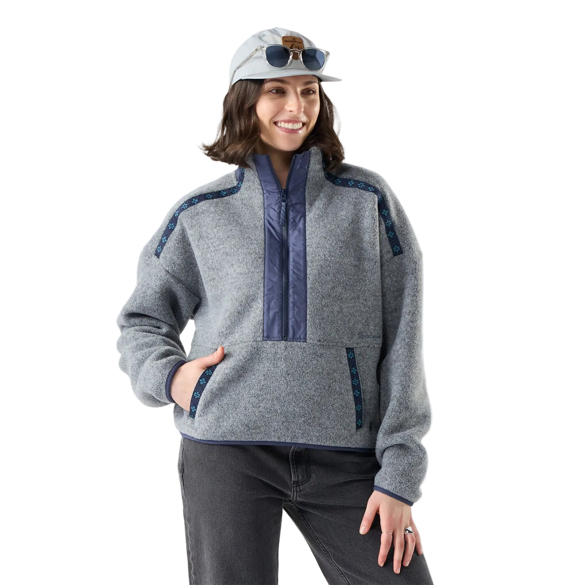 Smartwool Women's Second Cut Half Zip Fleece Pullover