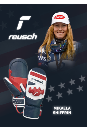 Reusch Mikaela Shiffrin Limited Edition Ski Mittens
