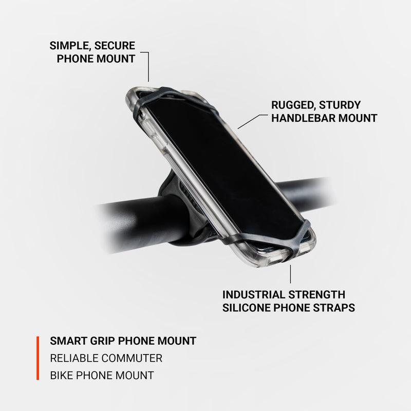 Smart Grip Bicycle Handlebar Phone Mount