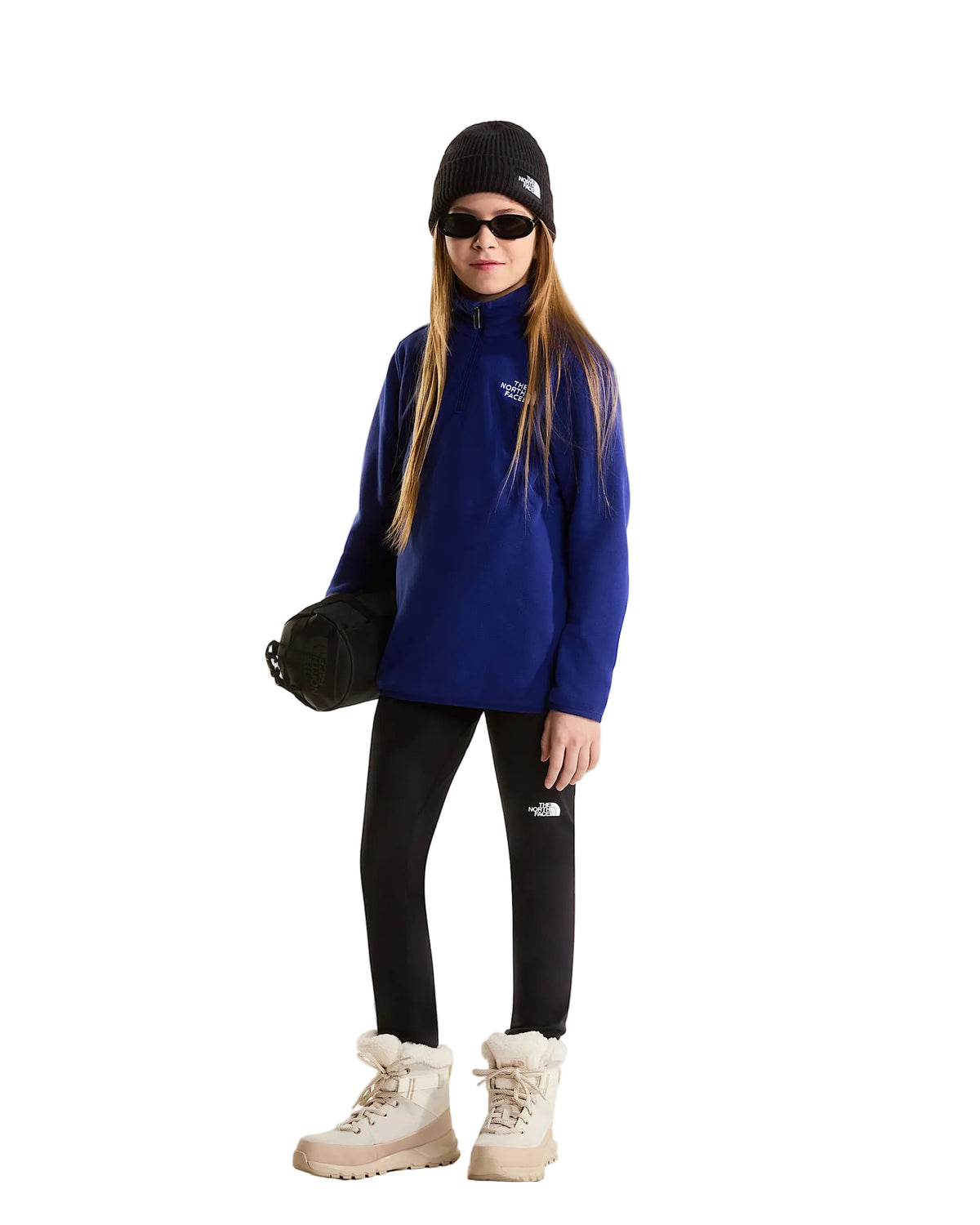 The North Face Teen Glacier ¼ Zip Fleece Pullover