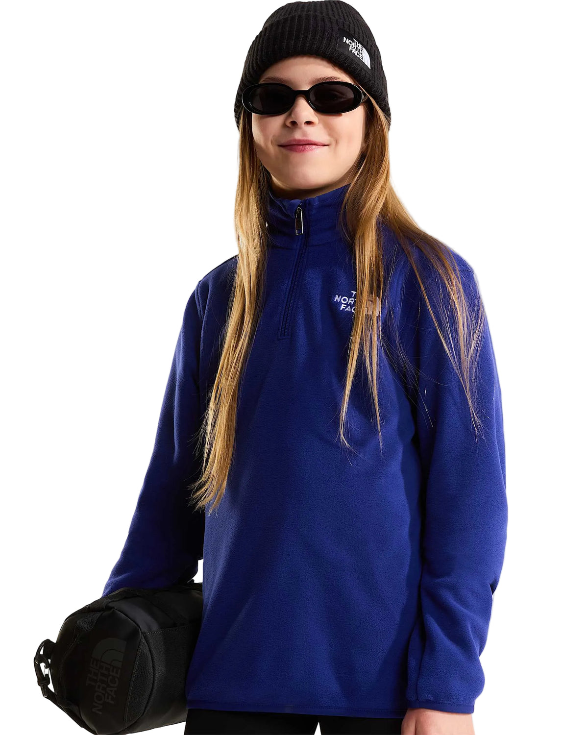 The North Face Teen Glacier ¼ Zip Fleece Pullover