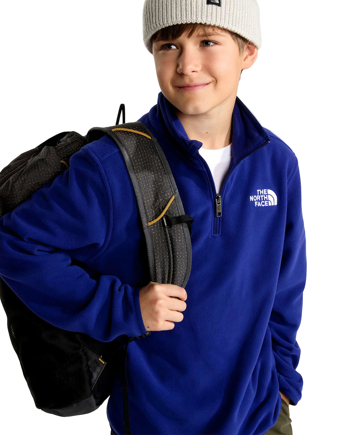 The North Face Teen Glacier ¼ Zip Fleece Pullover