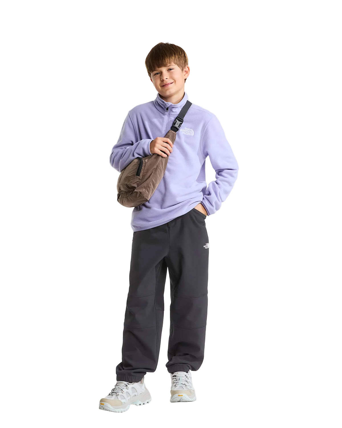 The North Face Teen Glacier ¼ Zip Fleece Pullover