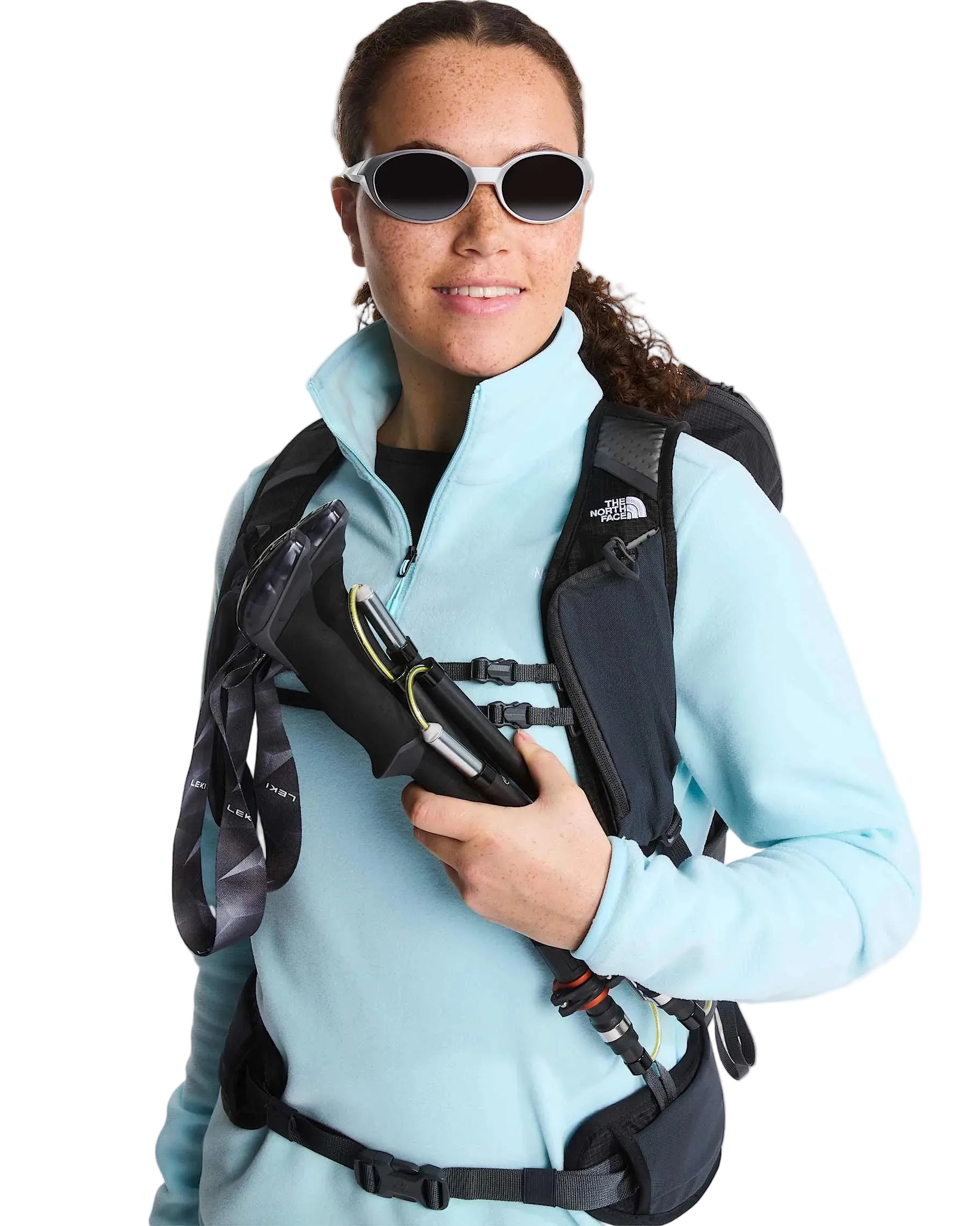 The North Face Women's Glacier Fleece ¼ Zip Fleece Jacket