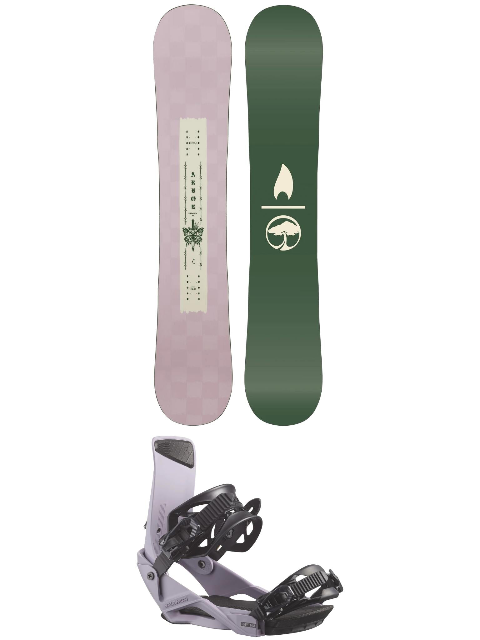 Cadence Snowboard 2026 + Rhythm Binding