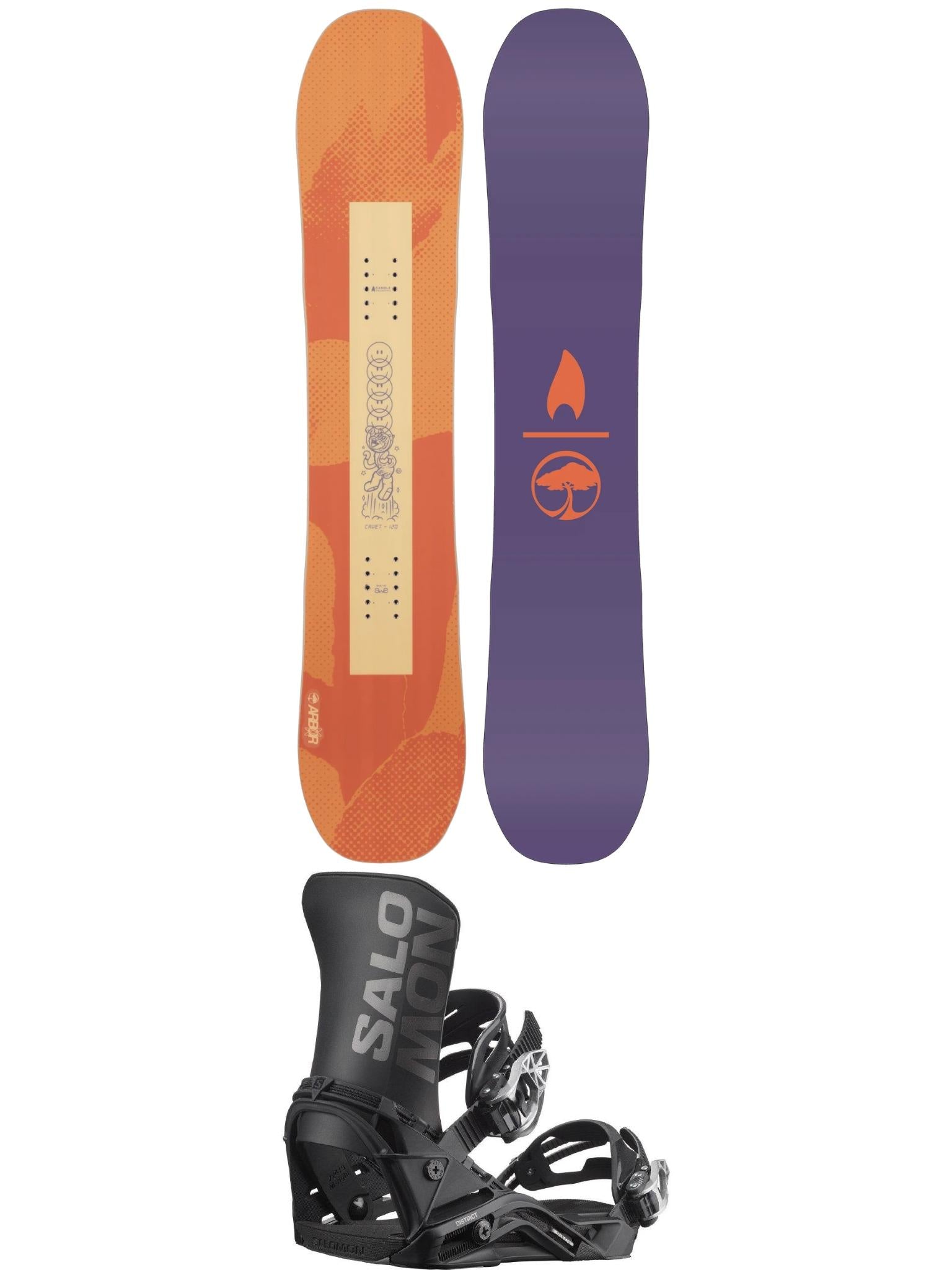 Cavet Junior Snowboard 2026 + The Future Binding
