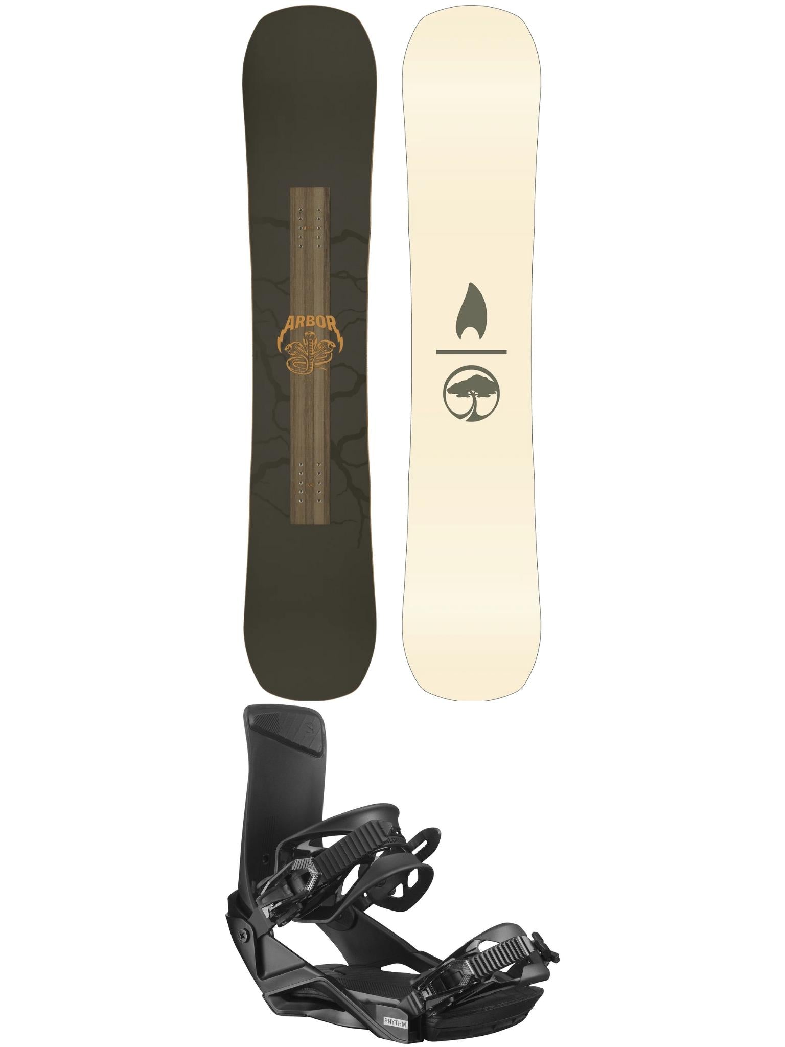 Draft Snowboard 2026 + Rhythm Binding