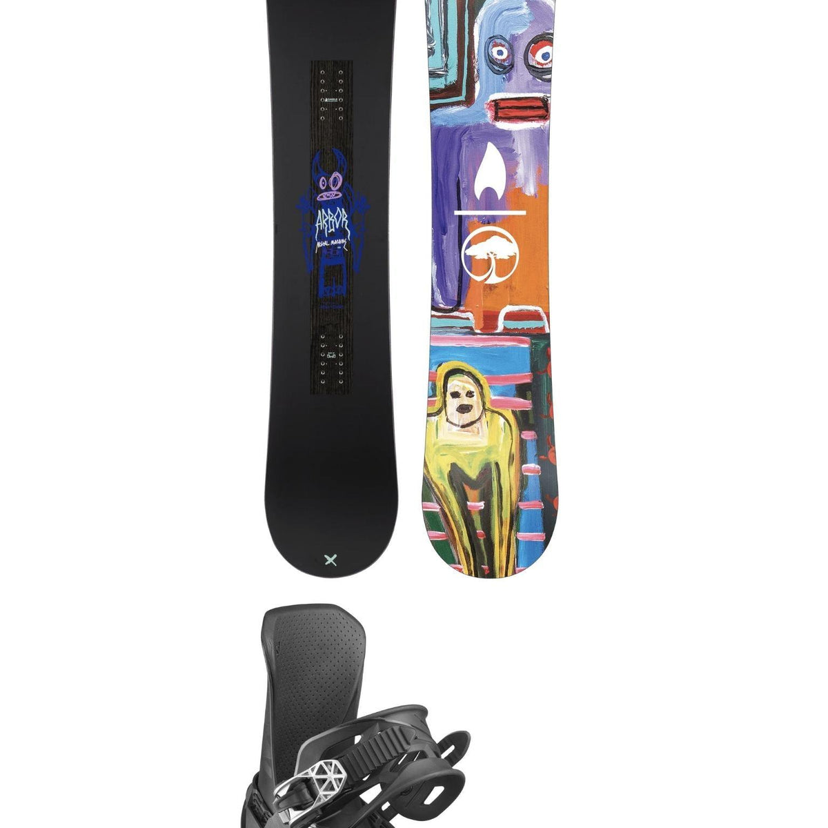 Metal Machine Snowboard 2026 + District Binding – Suburban Ski and Bike