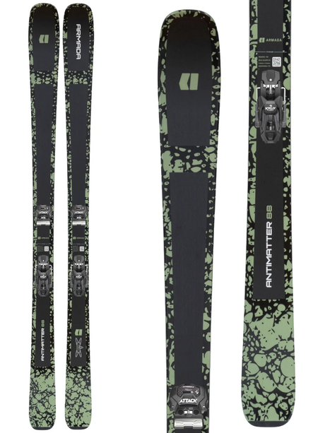 Armada Antimatter 88 Skis 2027 + Tyrolia Attack 14 GW Bindings
