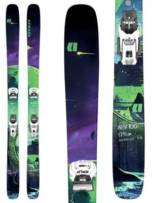 Armada ARV 100 Skis 2027 + Attack 14 GW Bindings