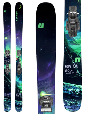 Armada ARV 106 Skis 2027 + Tyrolia Attack 14 GW Bindings