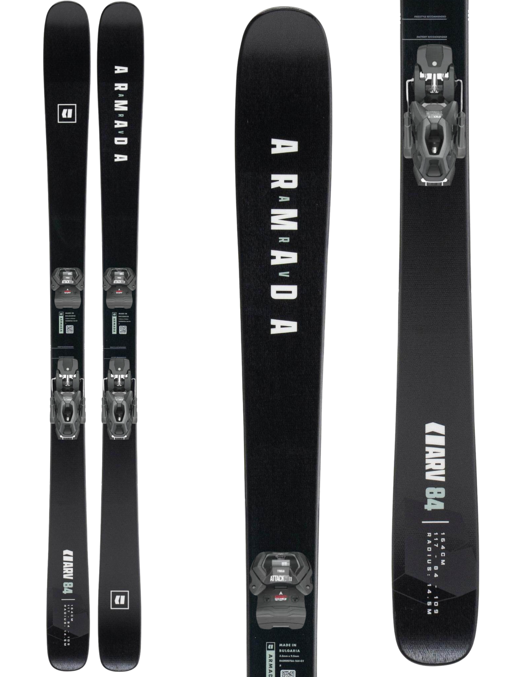 Armada ARV 84 Skis 2027 + Tyrolia Attack LYT 11 GW Bindings