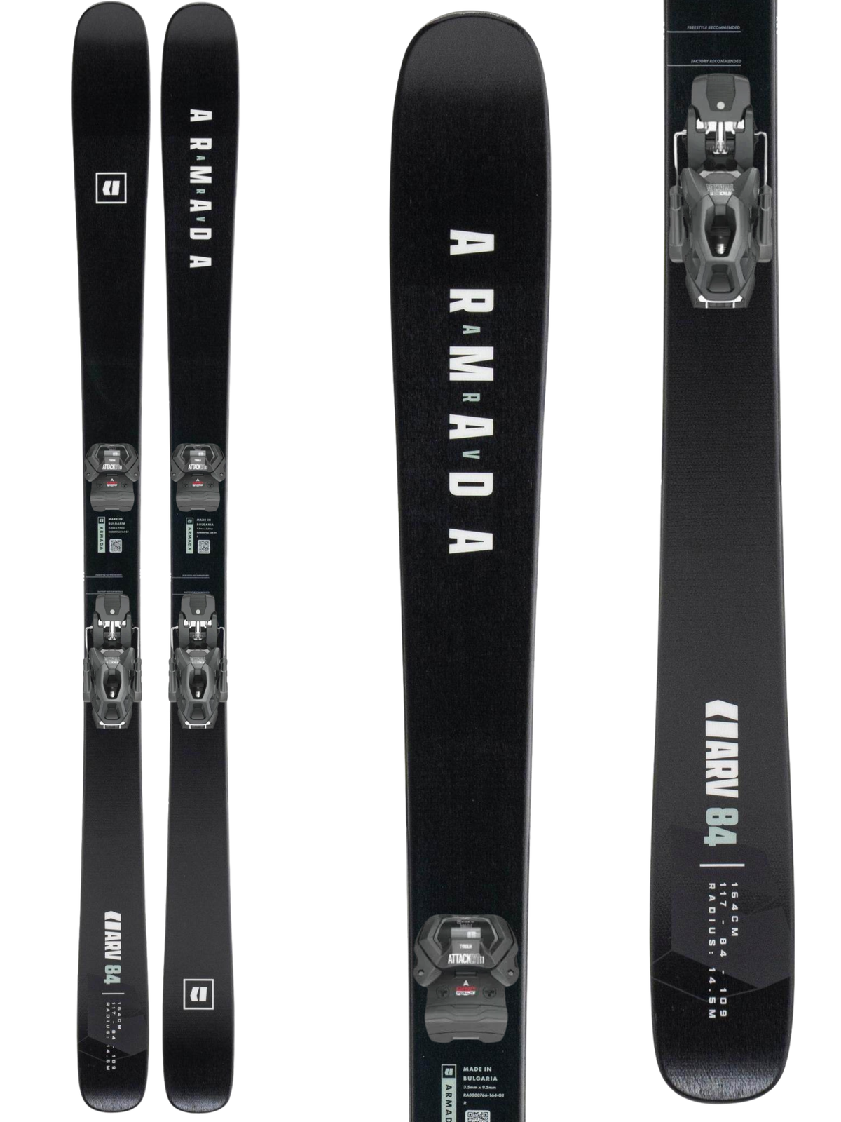 Armada ARV 84 Skis 2027 + Tyrolia Attack LYT 11 GW Bindings