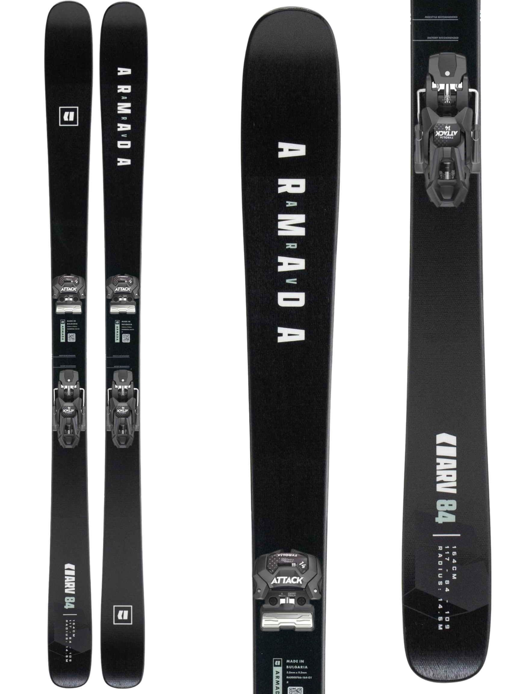 Armada ARV 84 Skis 2027 + Tyrolia Attack 14 GW Bindings