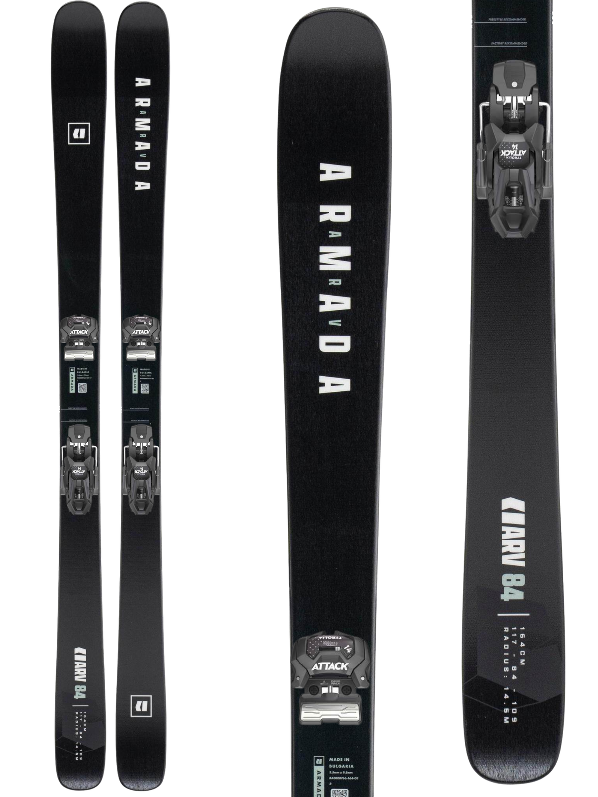 Armada ARV 84 Skis 2027 + Tyrolia Attack 14 GW Bindings