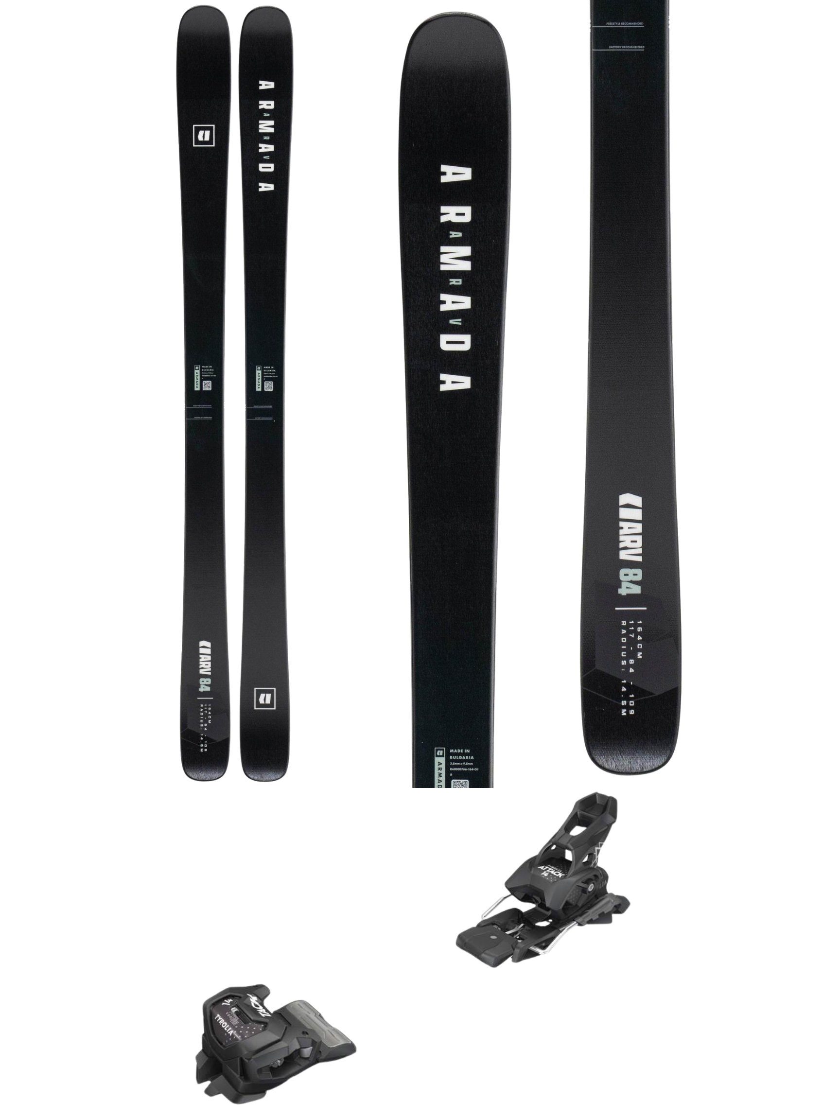 Armada ARV 84 Skis 2027 + Tyrolia Attack 14 GW Bindings