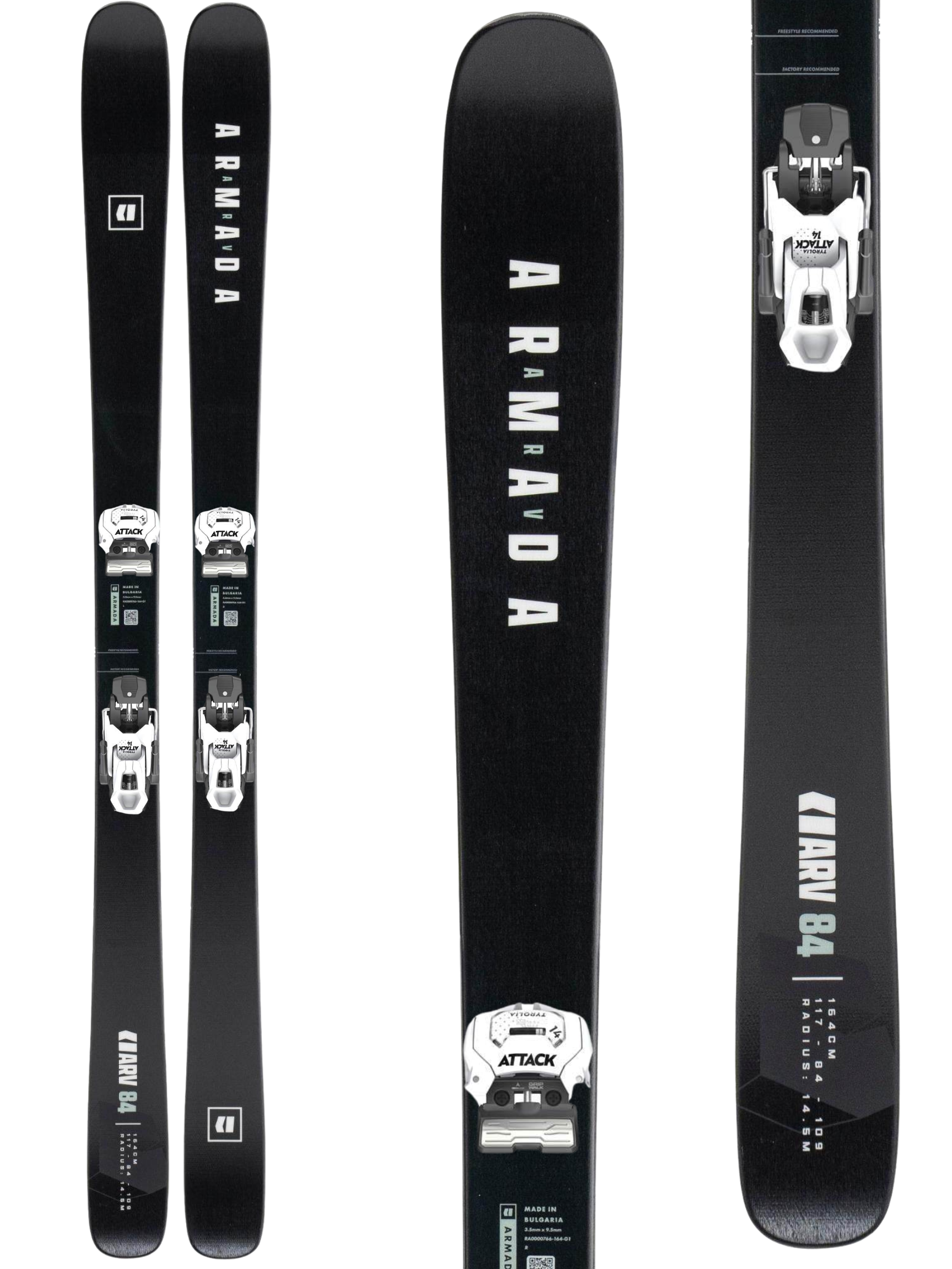 Armada ARV 84 Skis 2027 + Tyrolia Attack 14 GW Bindings