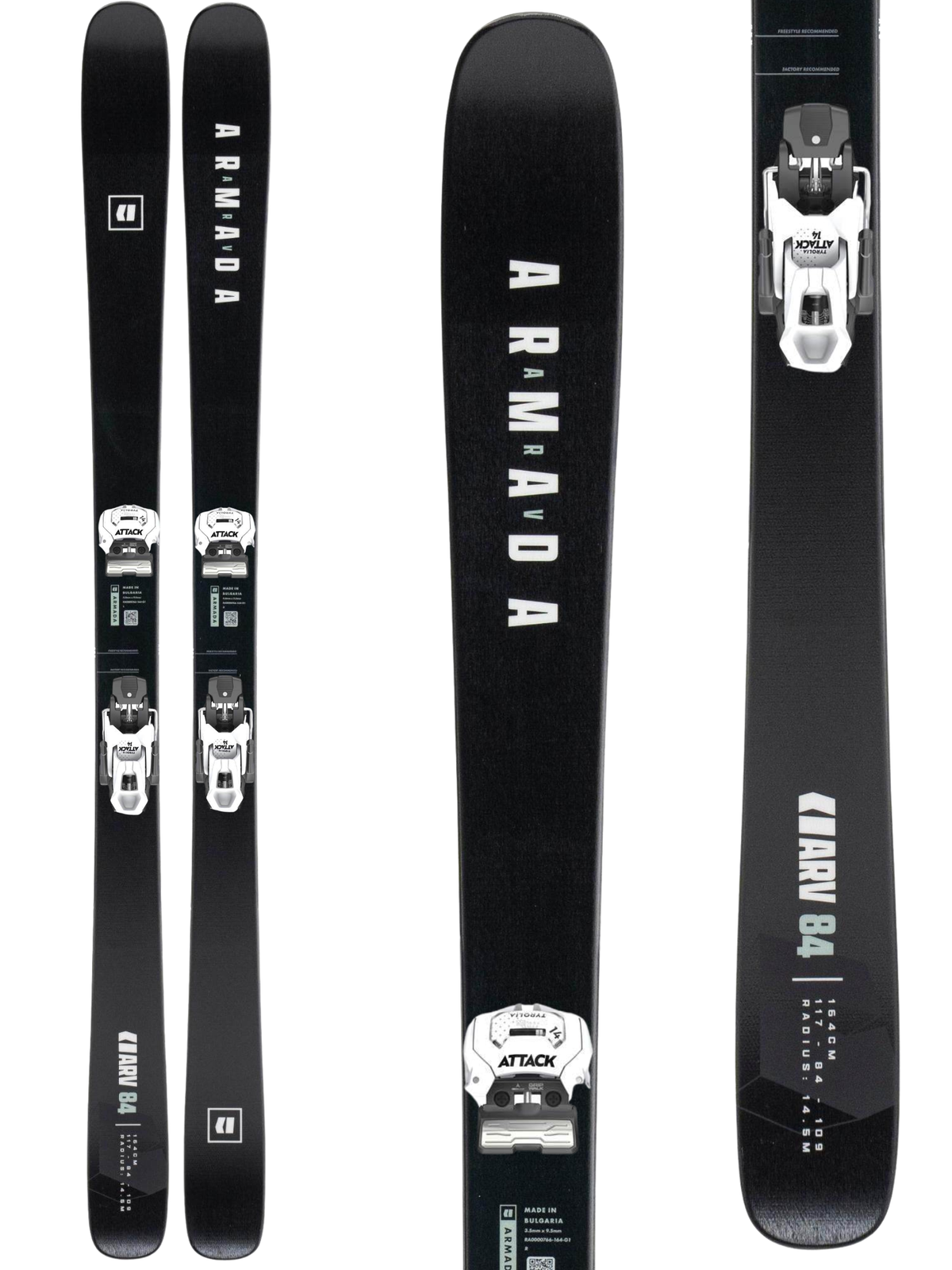 Armada ARV 84 Skis 2027 + Tyrolia Attack 14 GW Bindings