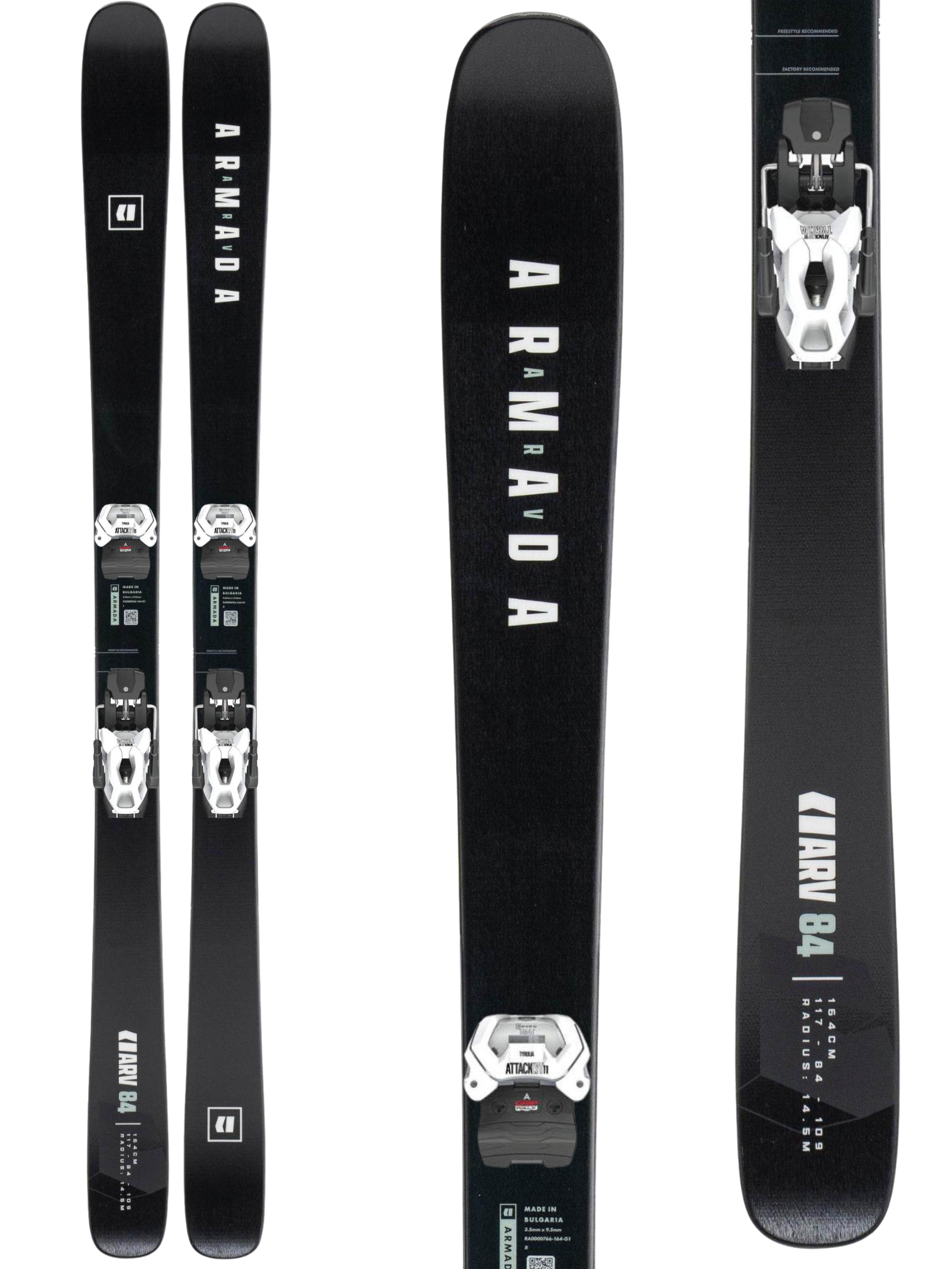 Armada ARV 84 Skis 2027 + Tyrolia Attack LYT 11 GW Bindings