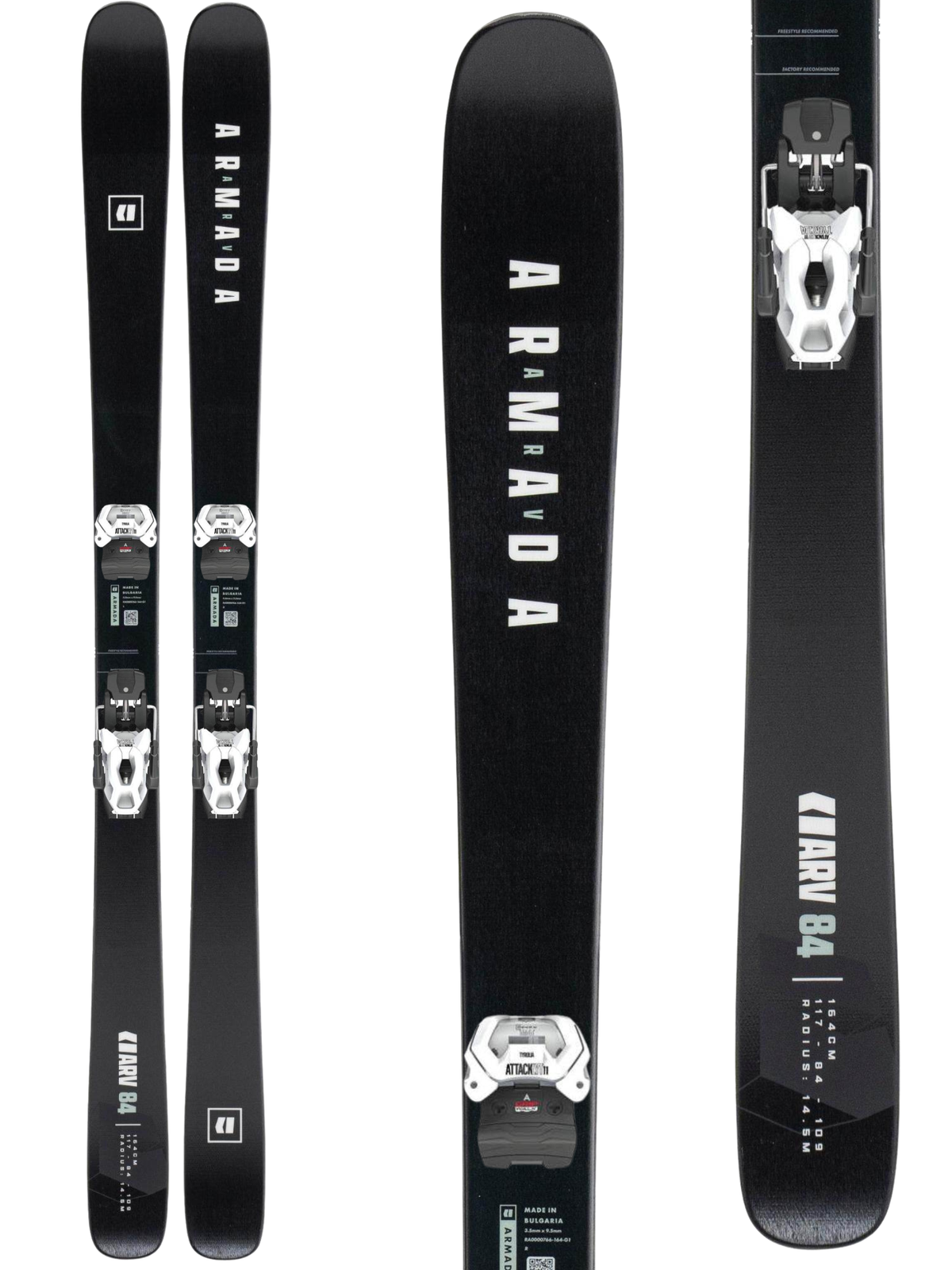 Armada ARV 84 Skis 2027 + Tyrolia Attack LYT 11 GW Bindings
