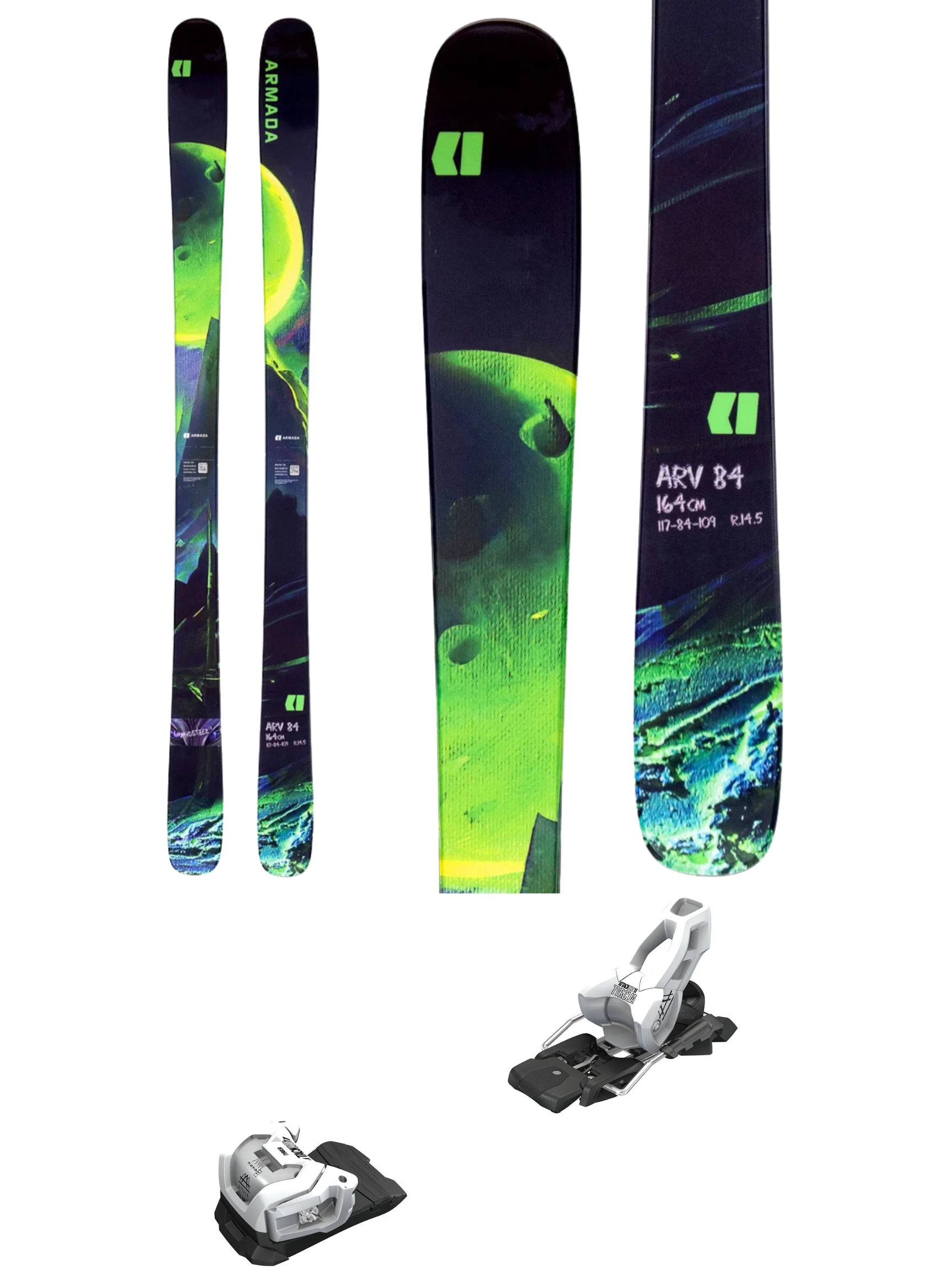 Armada ARV 84 Skis 2027 + Tyrolia Attack LYT 11 GW Bindings