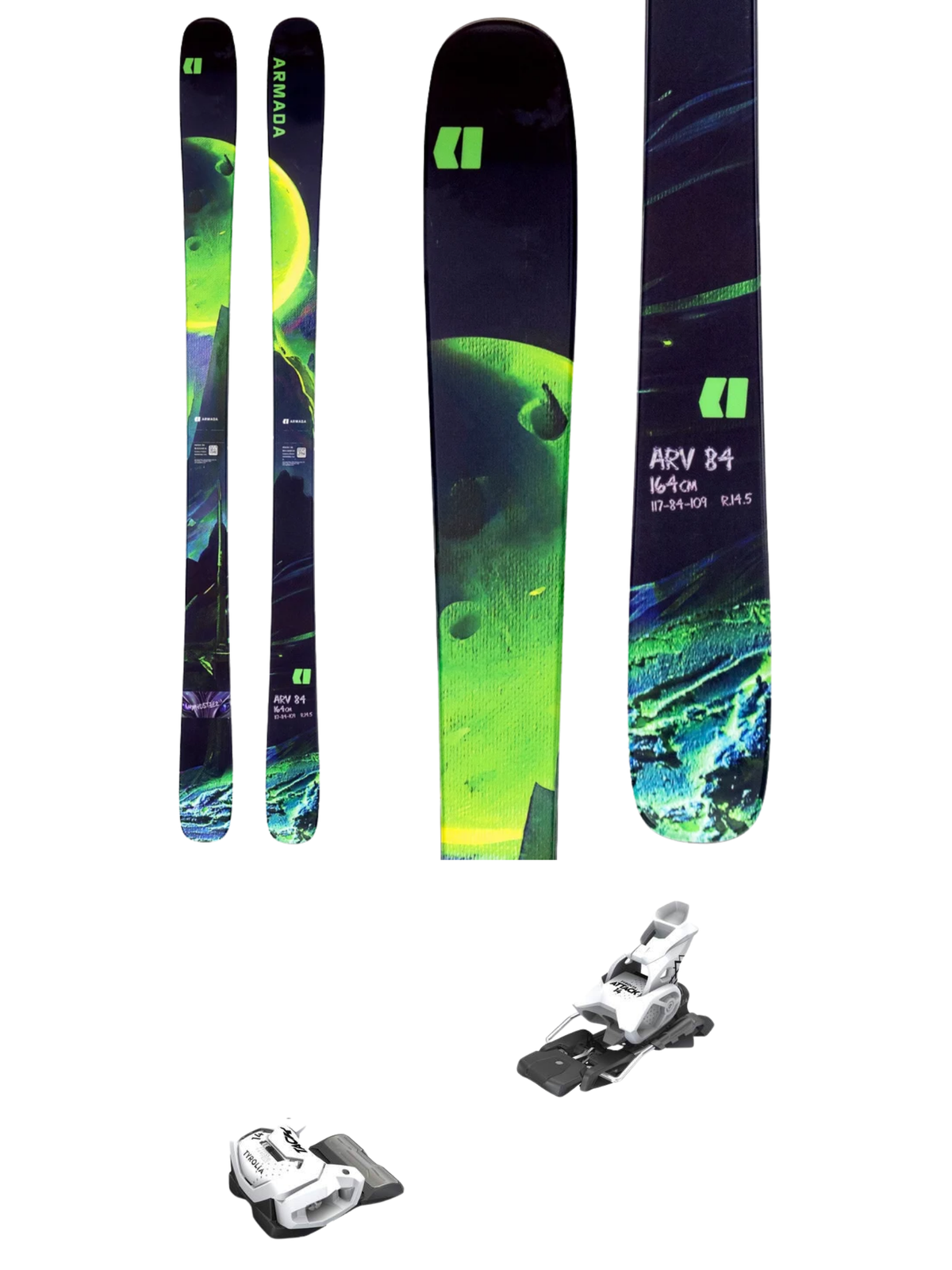 Armada ARV 84 Skis 2027 + Tyrolia Attack 14 GW Bindings