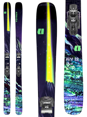 Armada ARV 88 Skis 2027 + Tyrolia Attack 14 GW Bindings